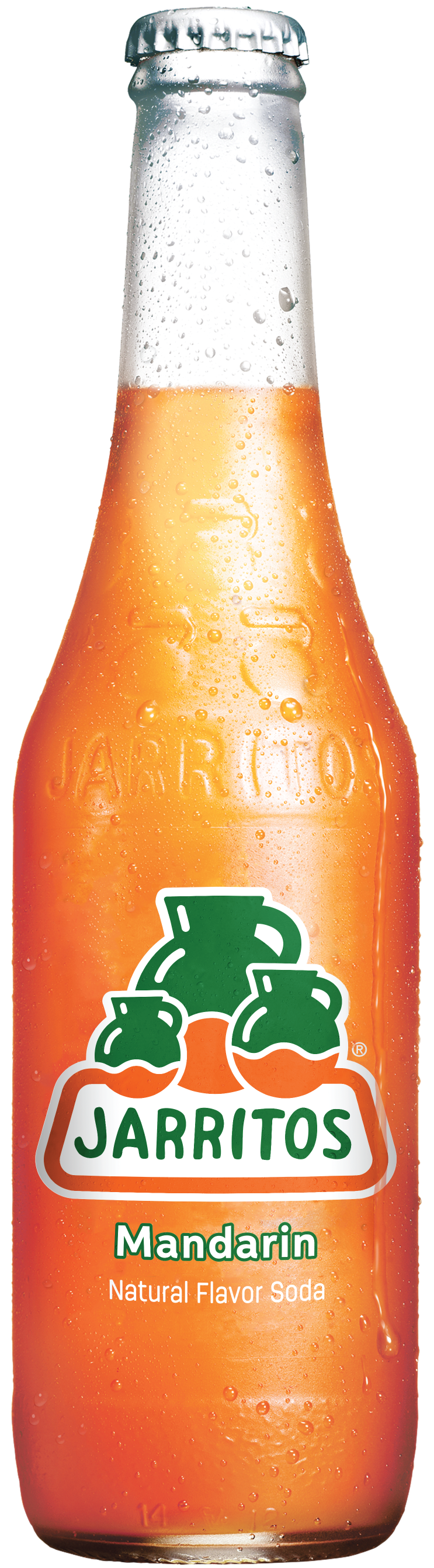 Jarritos Mandarin soda bottle, a select product eligible for the Summer of Soccer promotion