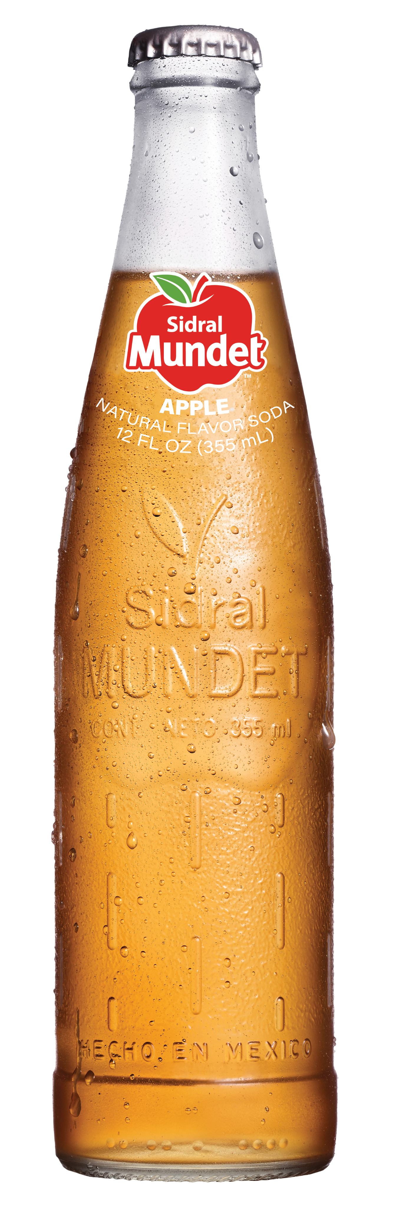 Sidral Mundet apple soda bottle, a select product eligible for the Summer of Soccer promotion